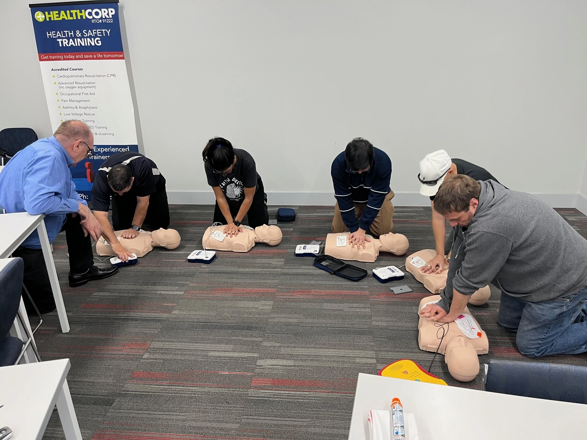 Image of LVR & CPR training course in Adeliade