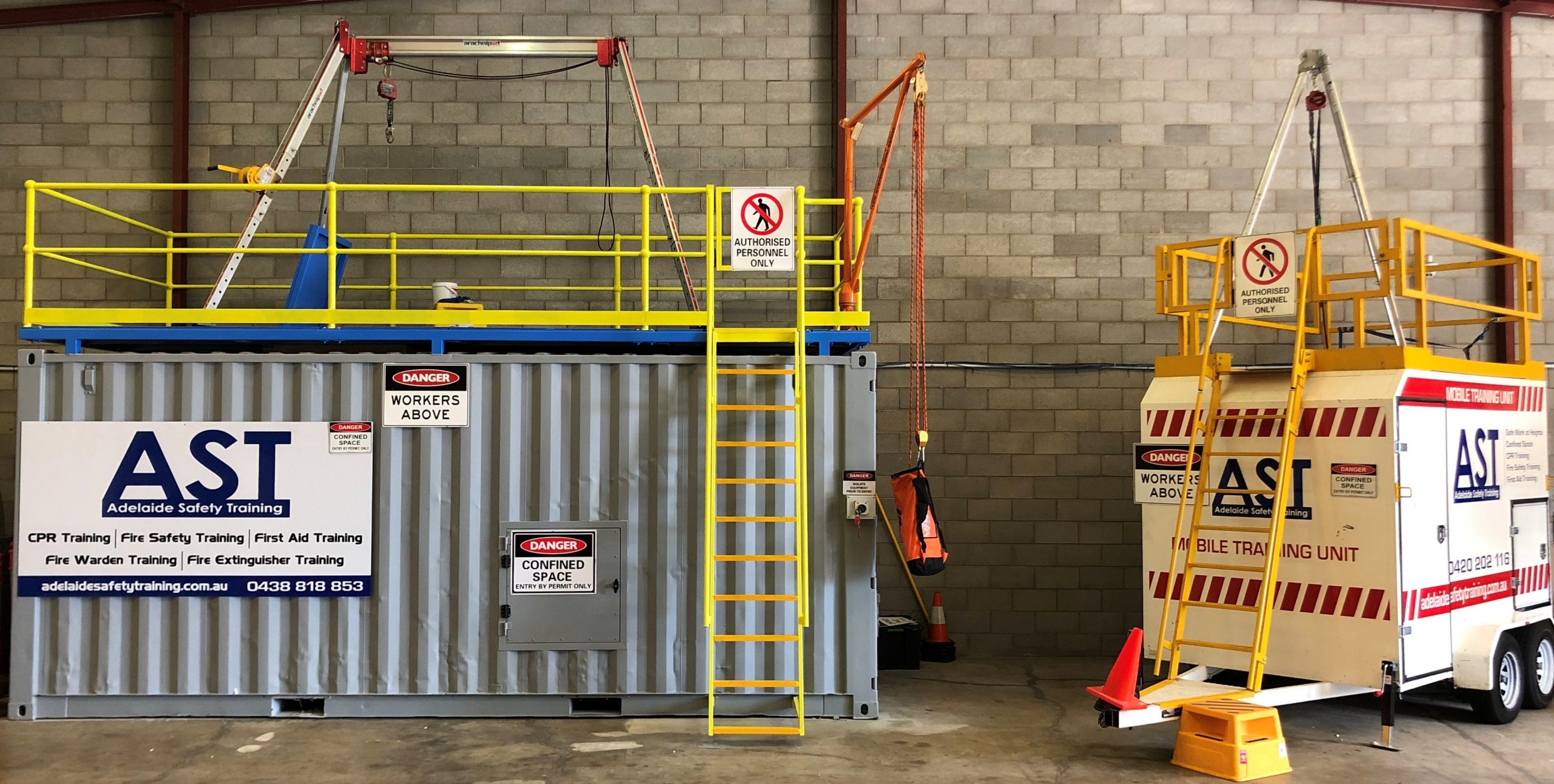 mobile training unit for onsite training